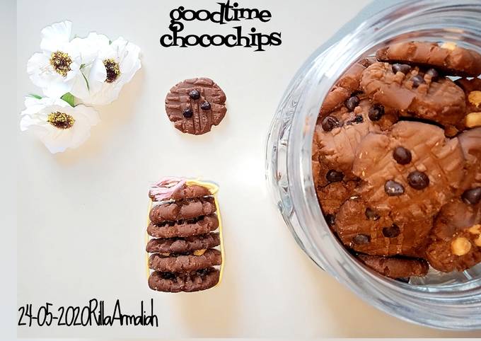 Resep: Goodtime Cookies (kue kering)