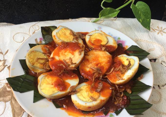 Resep: Telur Bumbu Bali simple
