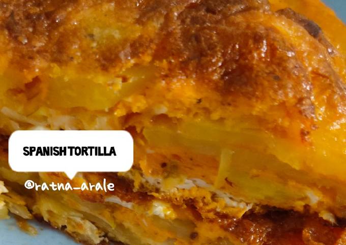 Resep Spanish Tortilla (telor kentang goreng)