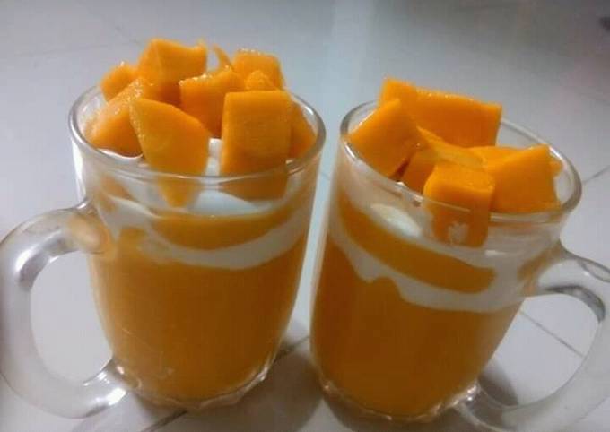 Resep: Mango Thai kekinian / jus mangga
