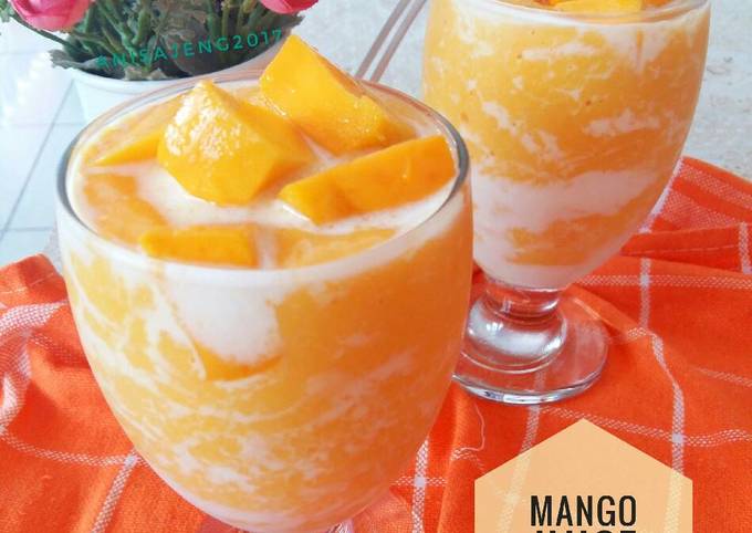Resep: Thai mango / mango juice kekinian #enakanbikinsendiri