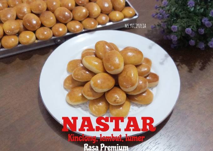 Resep: NASTAR kinclong, lembut, lumer || Rasa Premium