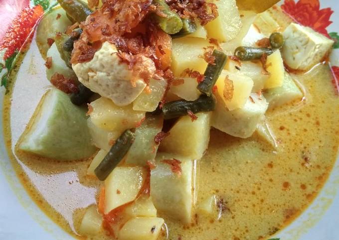 Resep: Sayur ketupat #dewi1