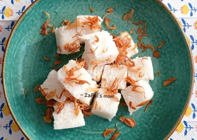 Resep: Ketupat Rice Cooker.. ("Ketupat" praktis, No Daun, No Ribet)
