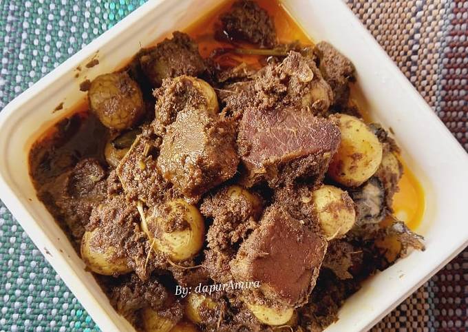 Resep: Rendang daging khas minangkabau