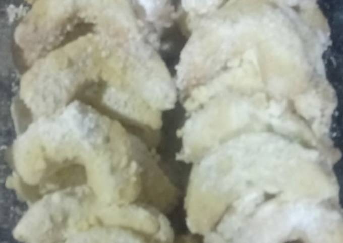Resep Putri salju walnuts tanpa mixer, lumer dan yummy 😋