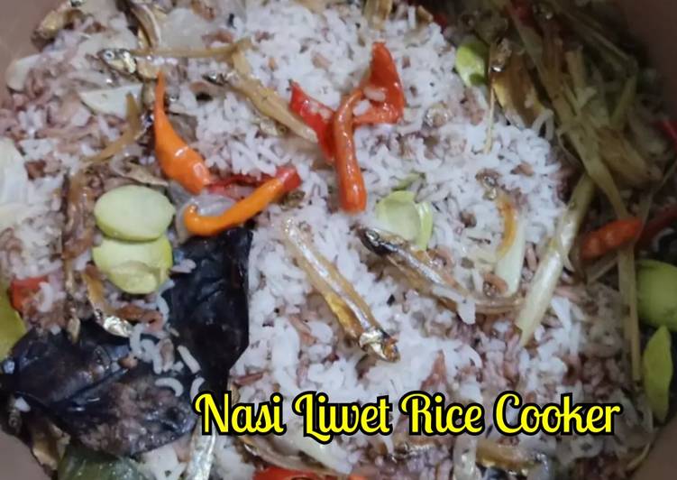 Cara Mudah mengolah Nasi Liwet Rice cooker sedap