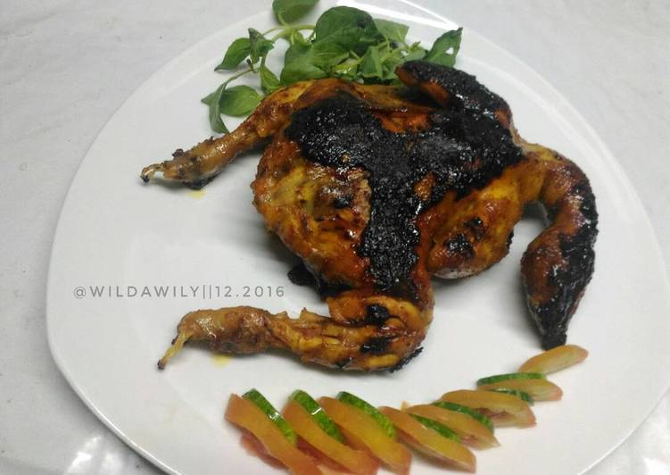 Resep memasak Bekakak Ayam (no santan) #postingrame2_ayam lezat