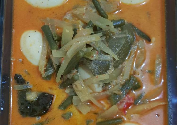 Cara Mudah memasak Sayur labu kuah pasangan ketupat istimewa