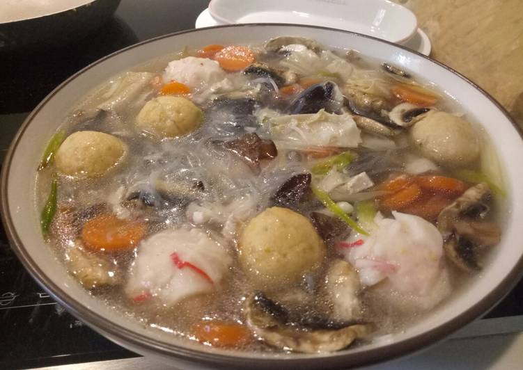 Resep: Sup kimlo komplit ala resto
