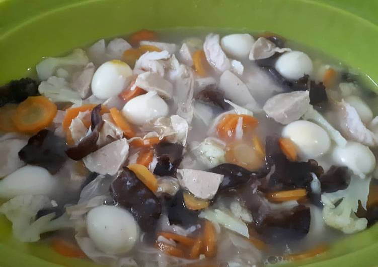Resep memasak Sop kimlo yang menggugah selera