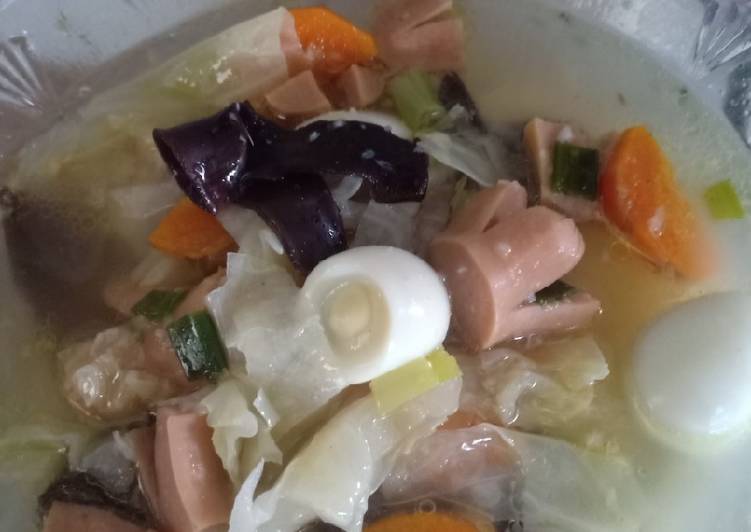 Resep: Sup kimlo ala ibu imah yang menggugah selera