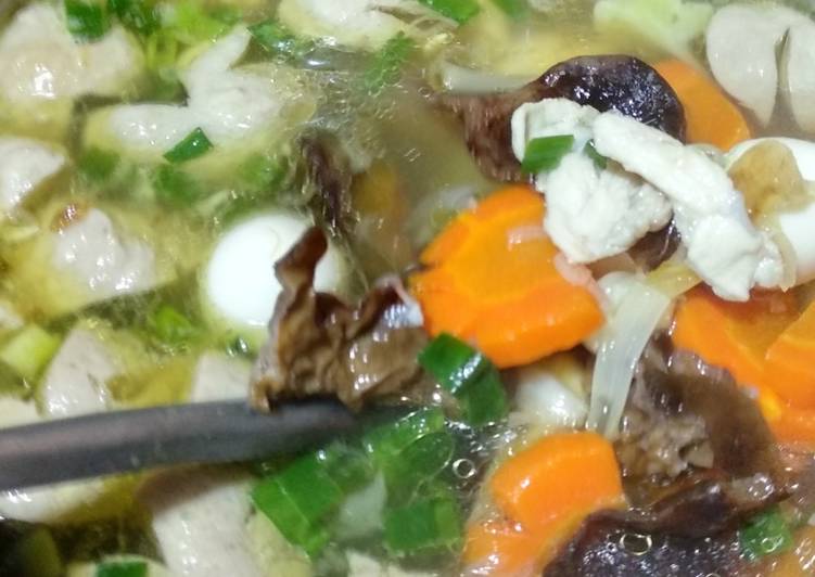 Resep: Sup kimlo simple 