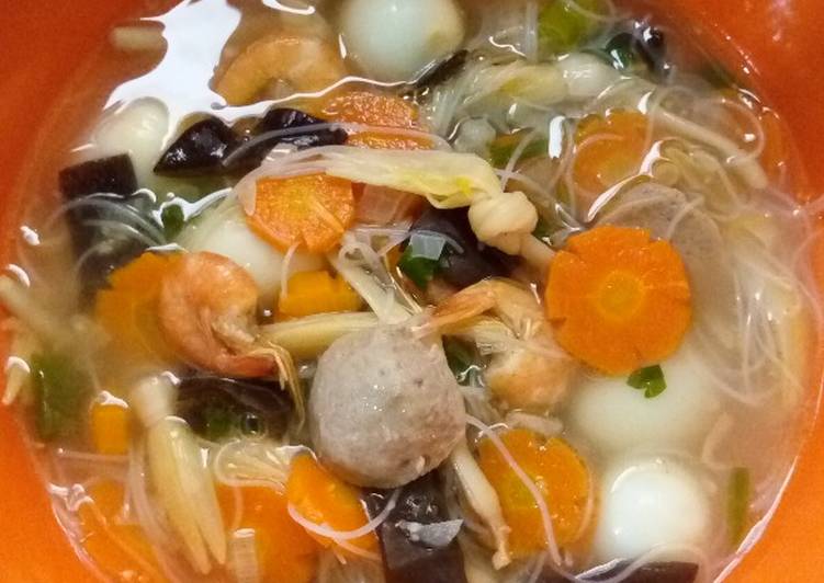 Cara Mudah memasak Sup Kimlo simpel & lezat istimewa