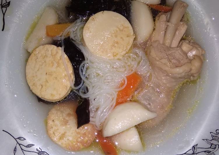 Sup Kimlo Tofu