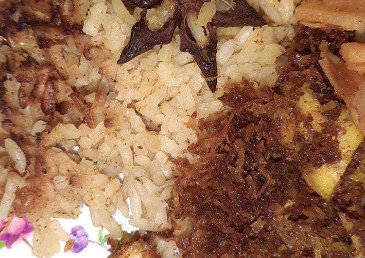 Cara Mudah memasak Nasi kebuli ayam ricecooker 