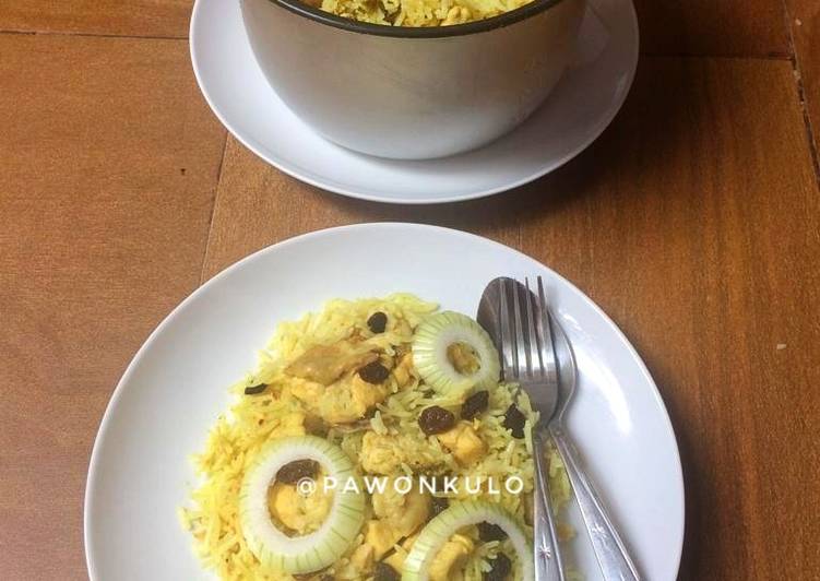 Resep: Nasi Kebuli Ayam Rice Cooker Tanpa Santan/Susu ala resto