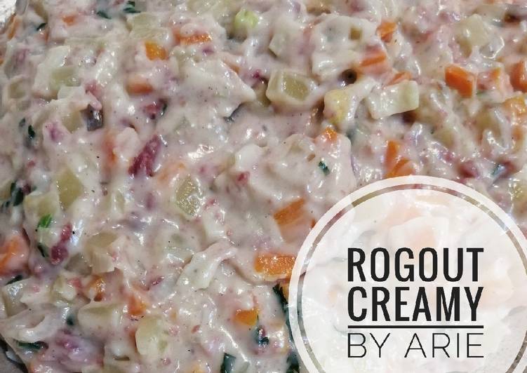Cara membuat Rogout/Ragout isian pastel/risoles/kroket kentang ekonomis ala resto