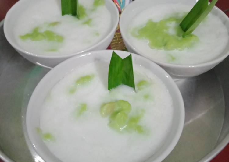 Resep: Kue jongkong /bubur sumsum bangka lezat