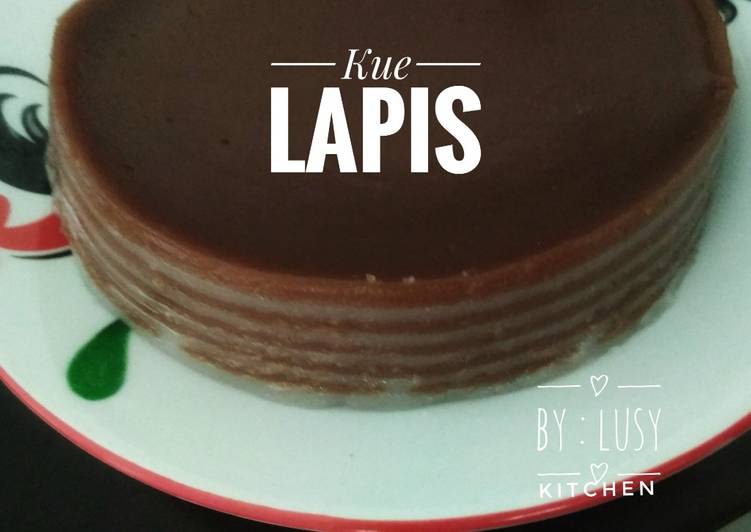 Kue Lapis Coklat / Pepe