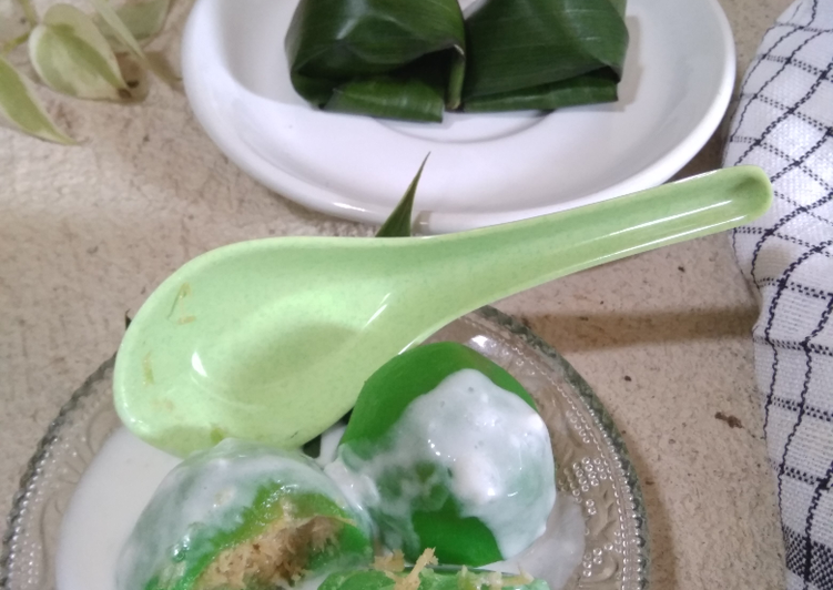 Cara Mudah membuat Kue Bugis pandan vla santan yang menggugah selera