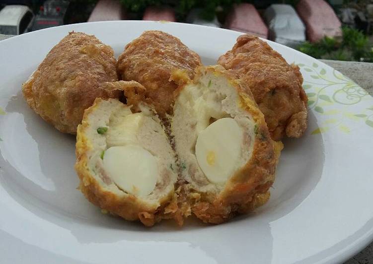 Resep: Bakso ayam isi telur puyuh mozarella (ketofriendly) yang bikin ketagihan