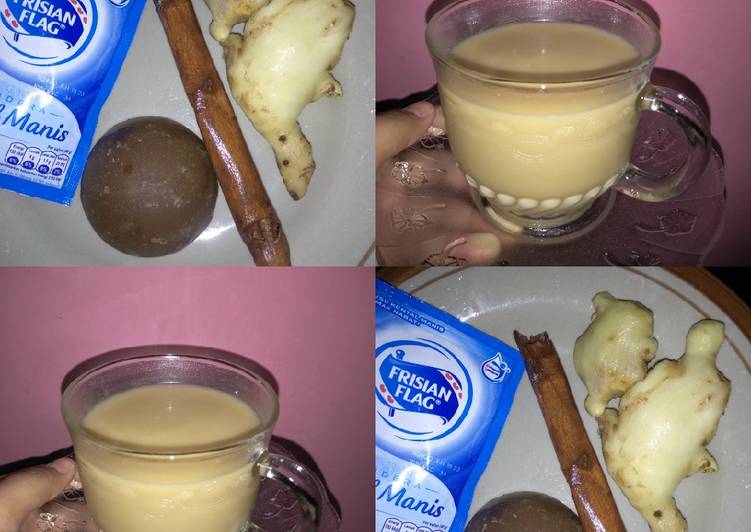 Cara membuat Bandrek jahe susu simpel dan enak yang bikin ketagihan