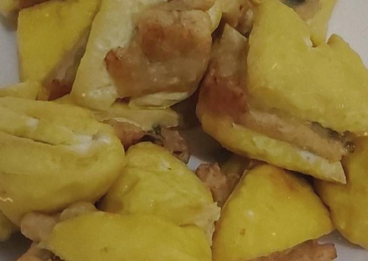 Cara memasak Batagor tahu kuning istimewa