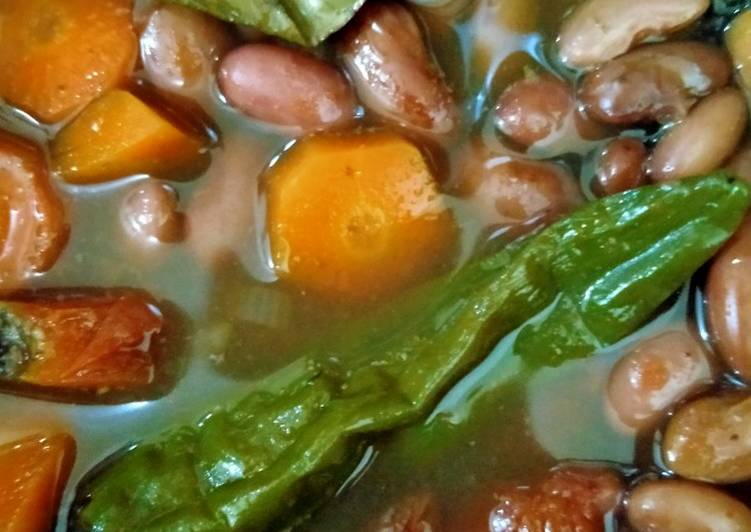 Cara memasak Sayur asem kacang merah yang bikin ketagihan