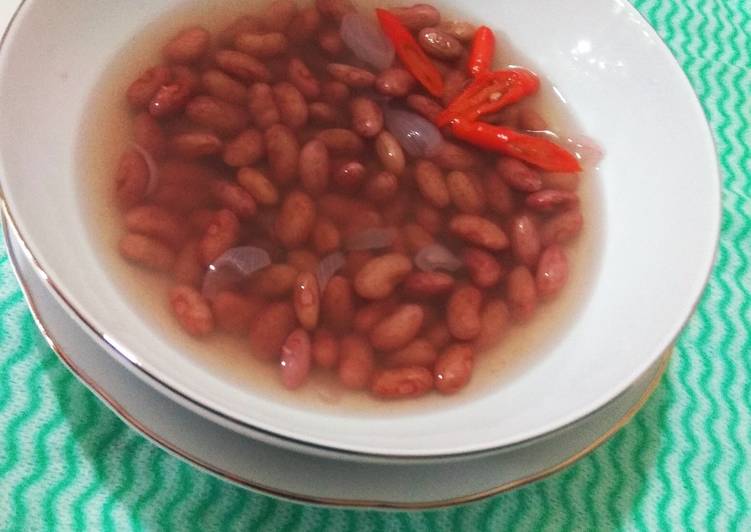 Resep: Sayur asem kacang merah 