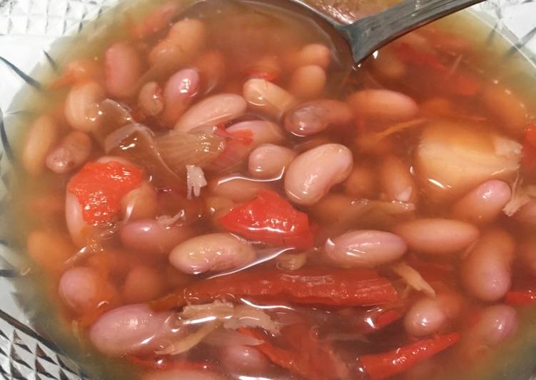 Cara mengolah Sayur asem kacang merah lezat