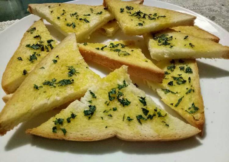 Cara membuat Garlic Bread yang menggugah selera