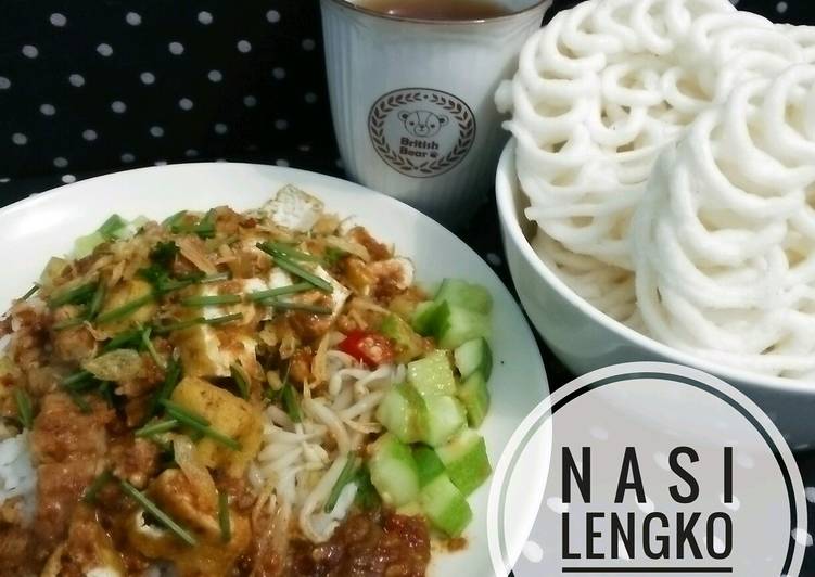Cara Mudah memasak Nasi Lengko Khas Cirebon #pr_bukannasibiasa yang menggugah selera