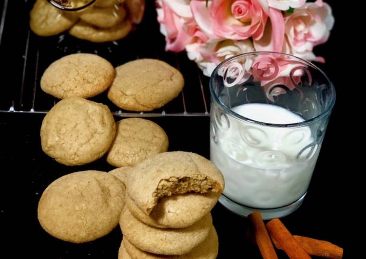 Cara Mudah memasak Soft ginger cookies lezat