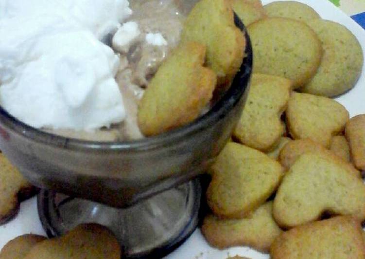 Resep: Kue Jahe + ice cream yang bikin ketagihan