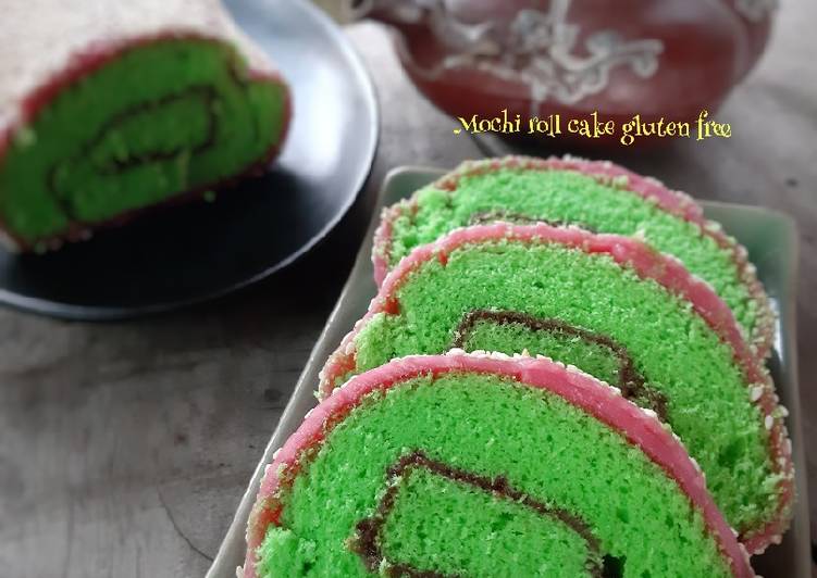Mochi roll cake gluten free