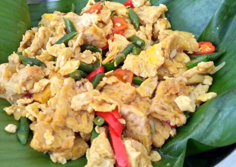 Cara memasak Gongso Telur Semarang | Telur 3in1-Tomat, kacang panjang, Tempe ala resto