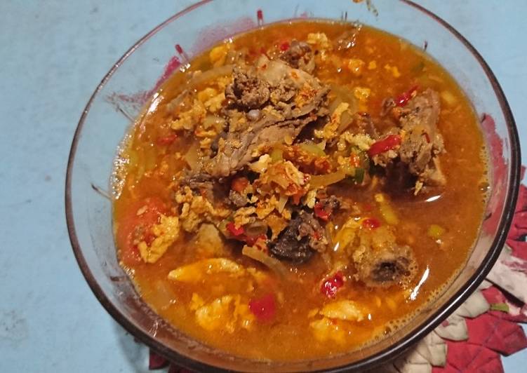 Cara Mudah membuat Gongso Balungan Ayam khas Semarang 