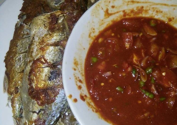 Resep: Ikan bakar/sambam teflon ala resto