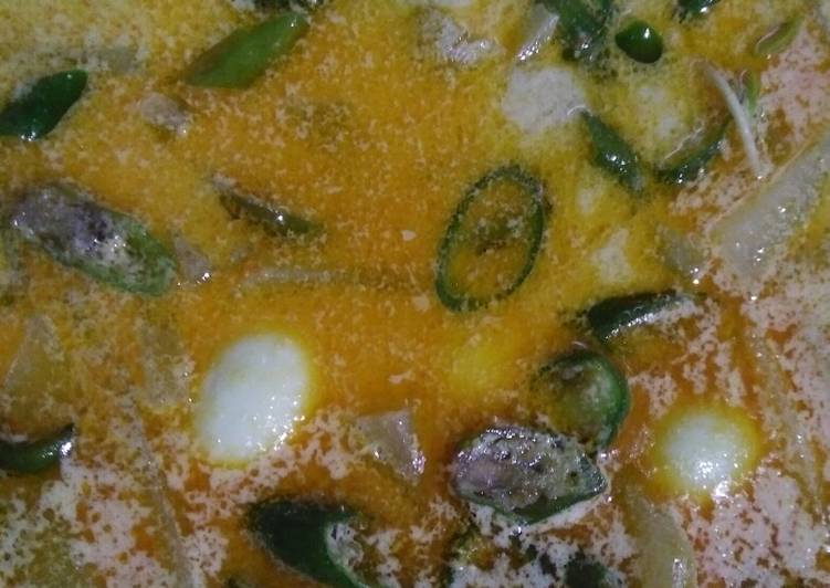 Cara Mudah mengolah Sambal goreng santan Manisa, Telur Puyuh, Cecek 