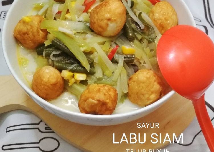 Resep: Sayur Labu Siam Telur Puyuh lezat