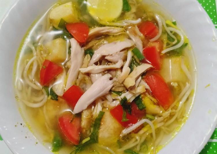 Resep memasak Soto Ayam Bening "Solo" yang menggugah selera