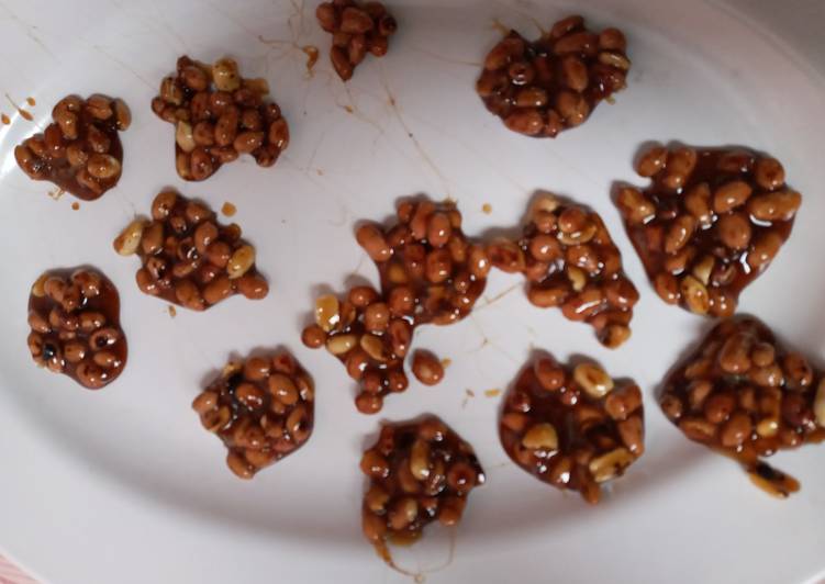 Cara mengolah Ampyang kacang jahe 