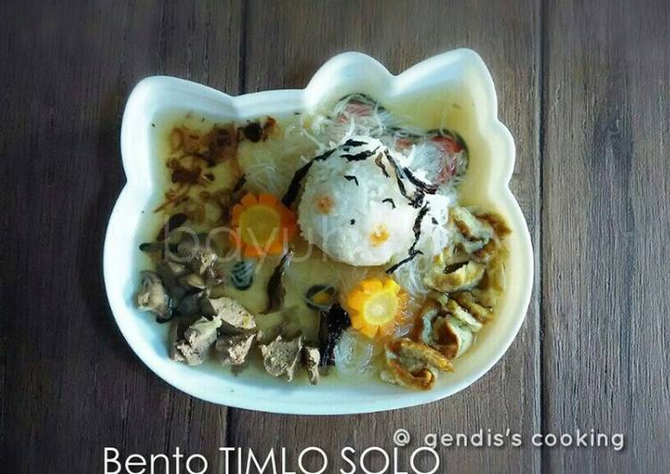 Resep: Bento Timlo Solo by Gendis yang menggugah selera