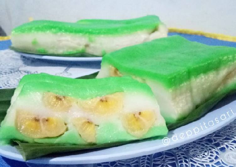 Resep: Kue Nagasari Pisang (cetak Loyang) istimewa