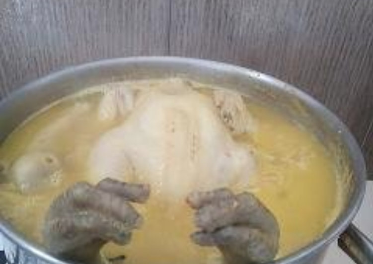 Cara memasak Ingkung ayam kampung🐓 