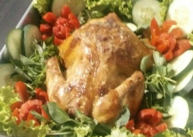 Resep: Ayam Panggang Bumbu ingkung yang bikin ketagihan