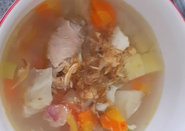 Resep: Sop Ayam Kampung khas Banyumas istimewa