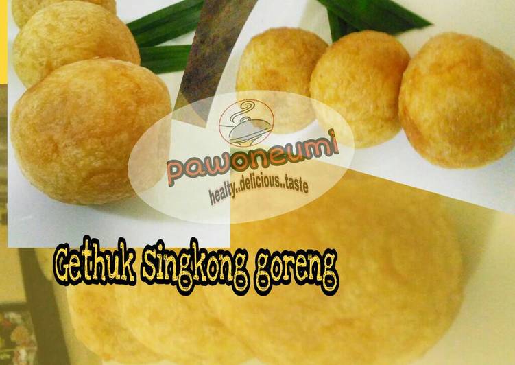 Gethuk singkong goreng