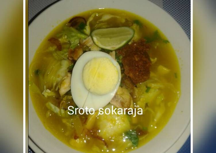 Resep memasak Sroto sokaraja 